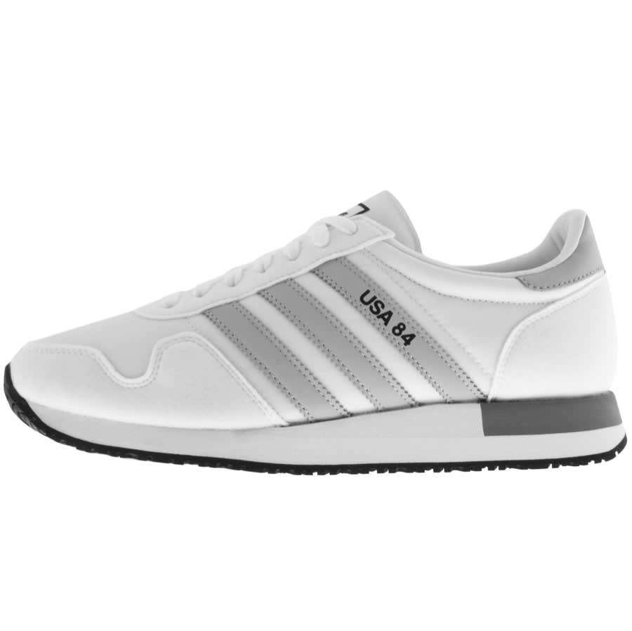 Alternative Image for Productadidas Originals USA 84 Trainers White1